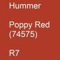 Preview: Hummer, Poppy Red (74575), R7.